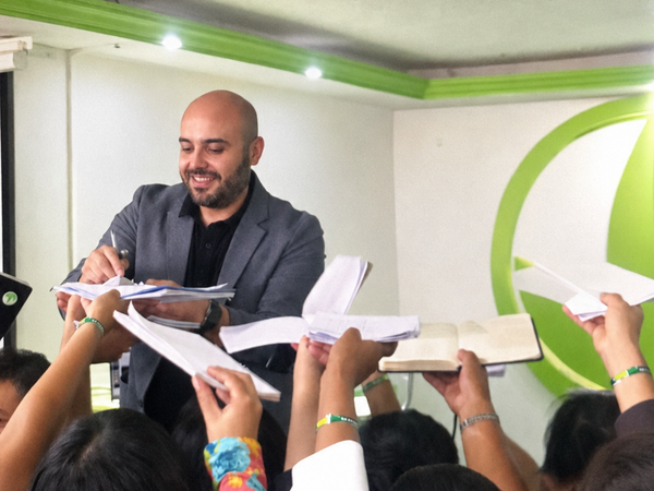 Taller de ventas con participantes activos